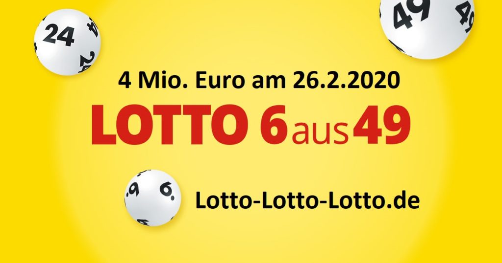Lottozahlen 26.2.2020